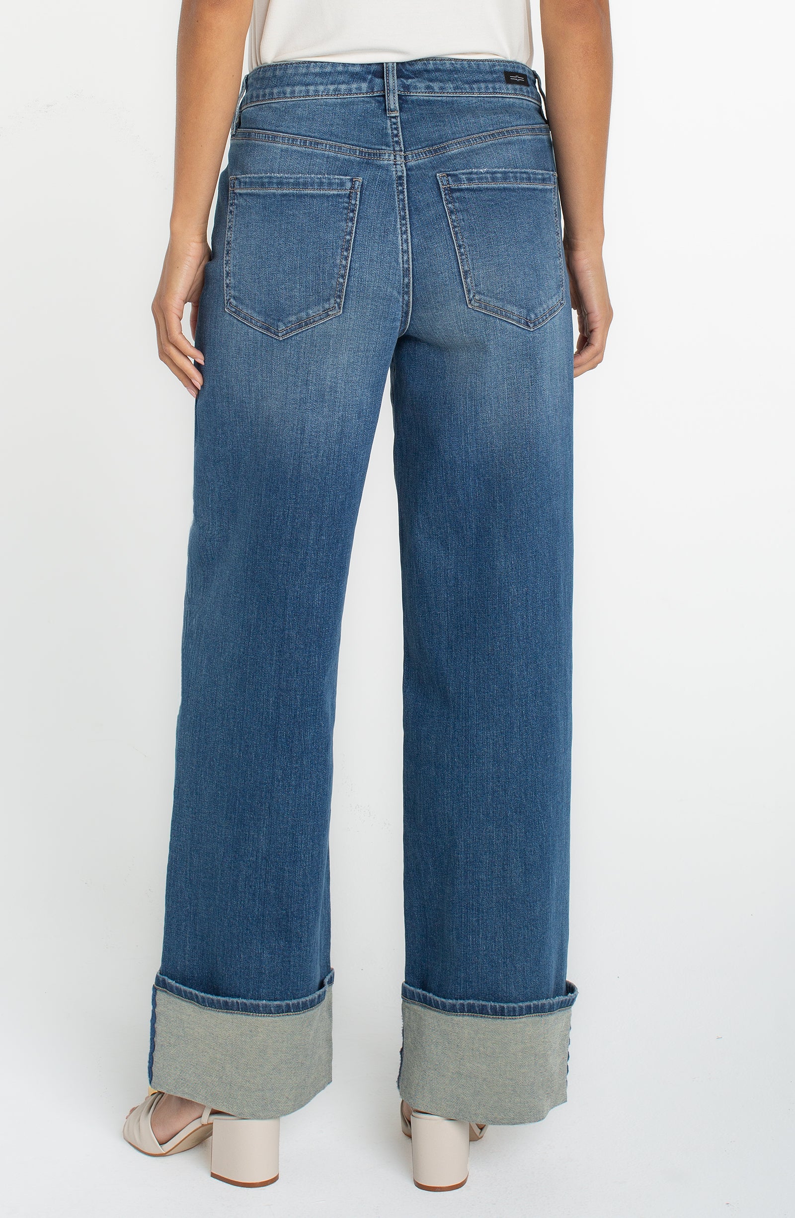 Morgan Cuffed Denim