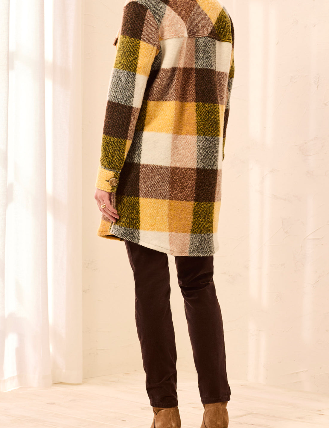Hazelwood Plaid Shacket by Tribal