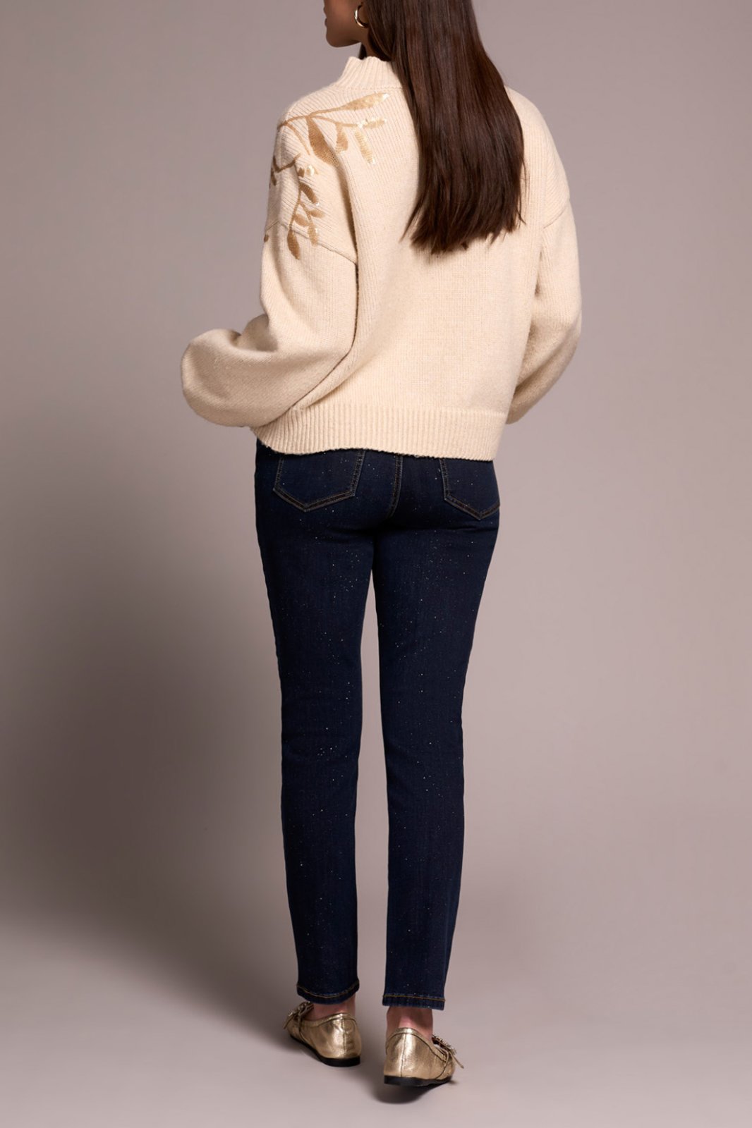 Seline Mock Neck Sweater