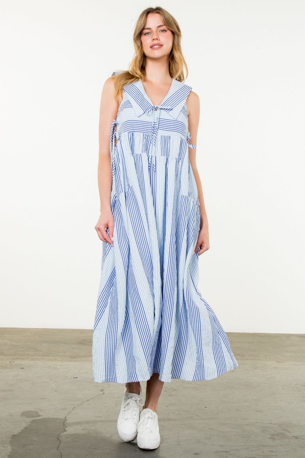 THML Striped Saylor Dress