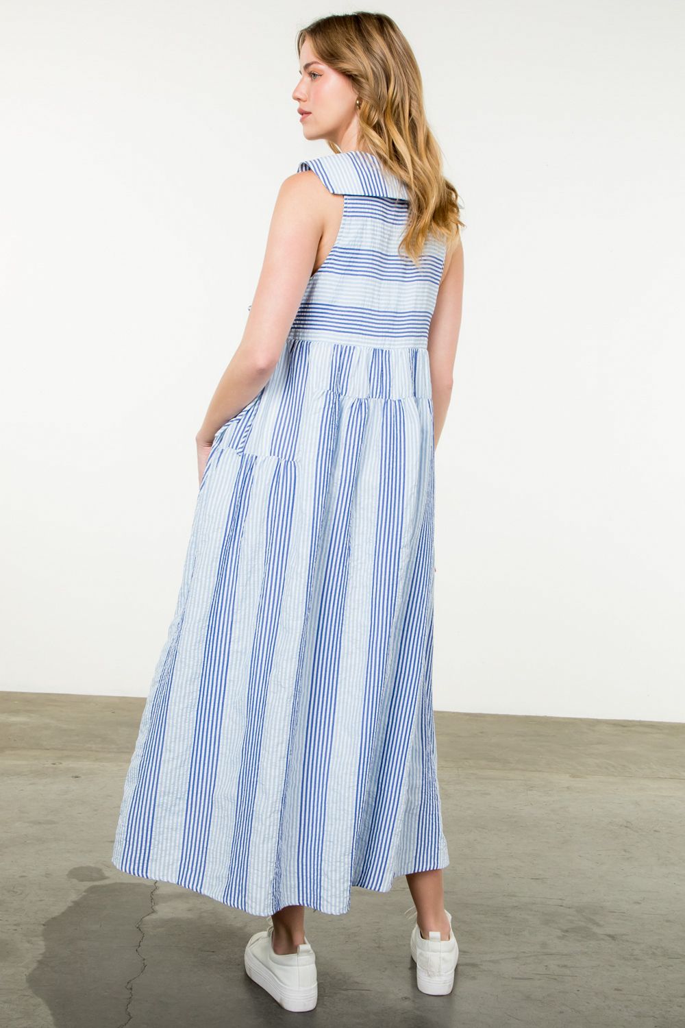 THML Striped Saylor Dress