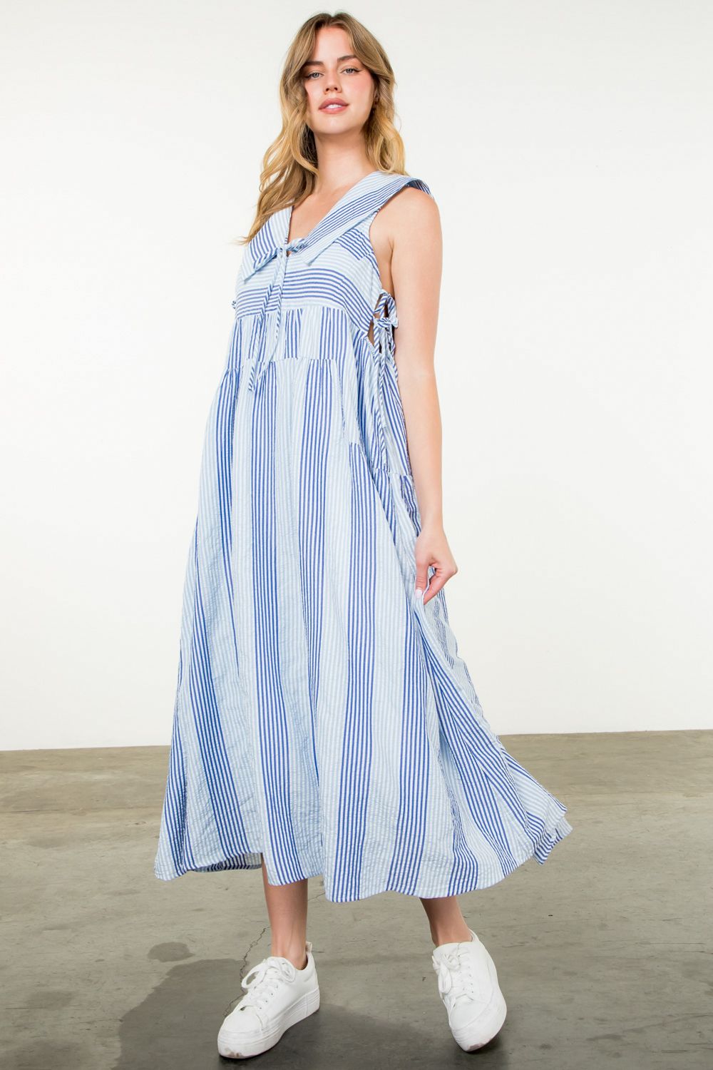 THML Striped Saylor Dress