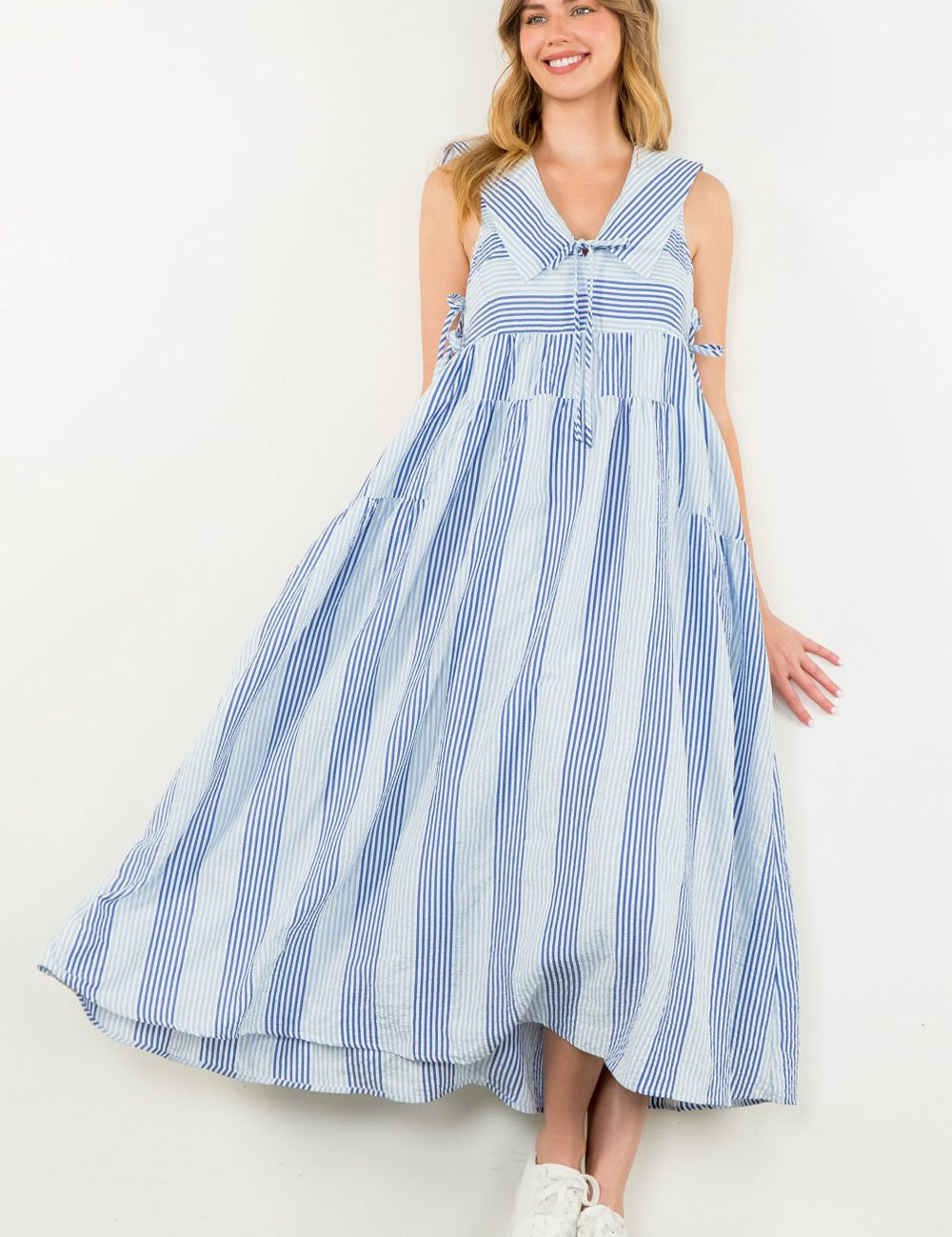 THML Striped Saylor Dress